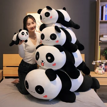 Huggable Nové Roztomilá Panda Veľká Plyšové Hračky Mäkké, Vypchaté Cartoon Zvieratá Medveď Bábika Narodeniny Vianočný Darček Gauč Obliečky Na Vankúš