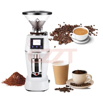 ITOP Elektrický Mlynček na Kávu 60 mm z Nehrdzavejúcej Ocele/Titán Kužeľovej Burr Mlyn na Kávu Espresso Strane Kávy Americano