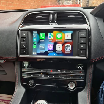 Jaguar XF XE F Tempo 2010-2018 Bezdrôtový Apple Carplay Android Auto Auto Play Adaptér Súprava Aftermarket Retrofit Box Príslušenstvo