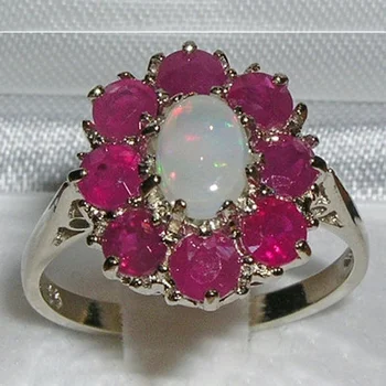 Jednoduché vykladané Fialový Diamant Biely Drahokam Prsteň Zásnubný Výročie Šperky so suvenírmi veľkosť 6-10