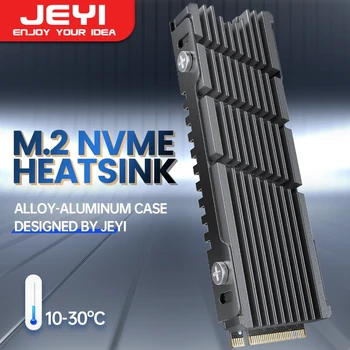 JEYI Chladnejšie II 2280 SSD Chladič M. 2 NVME Radiátor Hliníkovej Zliatiny Horčíka PC Efektívne Radiátor s Termálnou Silikónové podložky