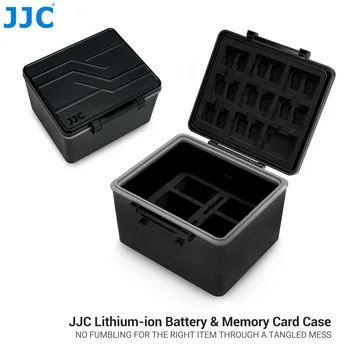 JJC 6 Sloty Batérie Prípade Box Hodí Fujifilm NP-W235 Batérie, pre Fujifilm GFX 50. II, GFX 100S, X-T5, X-T4, X-H2S, XT5, XT4, XH2S