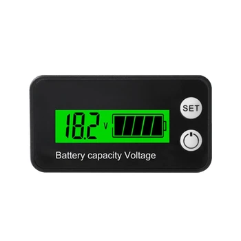 Kapacita Batérie Monitor Rozchod Merač Teploty Tester Indikátor Stavu Batérie, Lítiové Batérie, Kapacita Tester Napätia