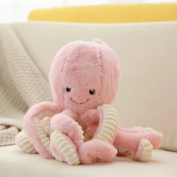Kawaii Octopus Plyšové Hračky Mäkké Zvierat Octopus Vankúš Plyšové Hračky, Bábiky Roztomilý Darček k Narodeninám pre Deti-Chlapci, Dievčatá