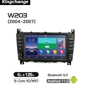 Kingchange Android autorádio, Multimediálny Prehrávač, GPS Pre Mercedes Benz, C-Trieda W203/CLC W203 Navigáciu Stereo BT Carplay