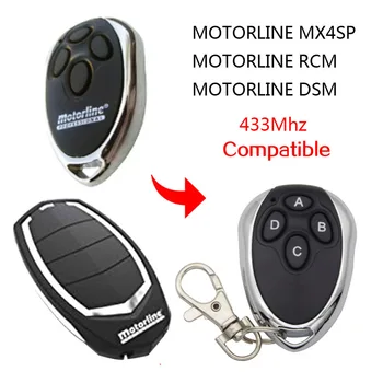 Kompatibilné MOTORLINE RCM MX4SP DSM Diaľkové Ovládanie 433MHz, Garážové brány MOTORLINE 433.92 MHz Diaľkový ovládač