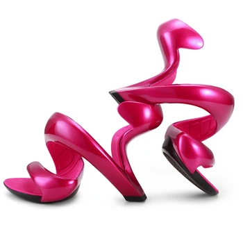 Koovan Ženy Sandále 2022 Lete Nové Módy Bezodnej Had Vysoké Podpätky Sandále Na Platforme Topánky Žena, Svadobné Topánky Ženy Čerpadlá