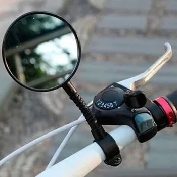 Kvalitné nastavenie Bicykel Zadné Zrkadlá Otáčania Požičovňa Spätné Zrkadlá Vhodné Na Horskej Ceste Bike MTB Riadítka Ploché
