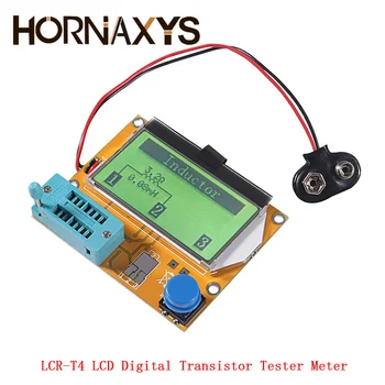 LCR-T4 M328-Batérie, LCD Digitálny Tranzistor Tester Meter Dióda Triode Kapacita ESR Meter Pre MOSFET/JFET/PNP/NPN L/C/R1