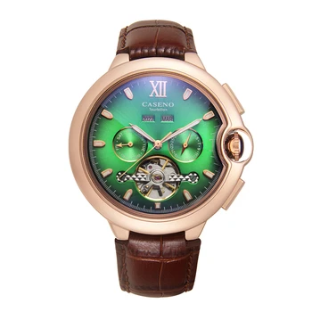 Luxusné Automatické Hodinky Mužov Business Mechanické náramkové hodinky Top Značky Nehrdzavejúcej Ocele Multi-funkčné Hodiny Módne CASENO 2022