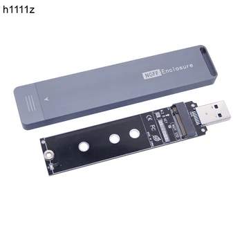 M2 SSD Prípade Adaptér SSD Krytu Hliník M. 2 Krytu Box M. 2 na USB 3.1 SSD Adaptér pre B+M Kľúč NGFF SATA ssd (Solid State Disk