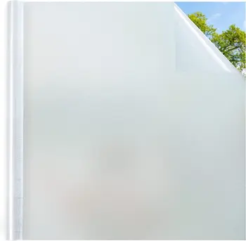 Matné Okno Film ochrany Osobných údajov Nepriehľadné Poleva Kryt pre Kúpeľňa Dvere Samolepiace Statické Držať Vymeniteľné bez Lepidla alebo Rezíduí