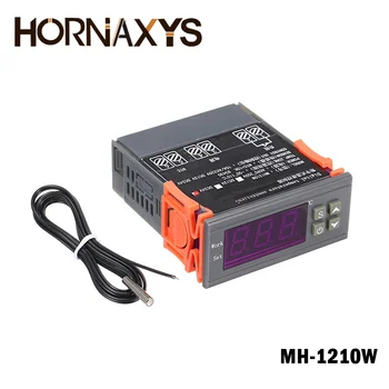 MH-1210W Inteligentný Digitálny Regulátor Teploty 220V 24V 12V Kúrenie, Chladenie, regulácia Teploty Termostat Mikropočítačový