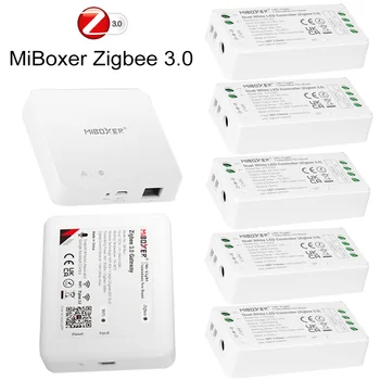 Miboxer Zigbee 3.0 Dual Biela Jednu Farbu RGB RGBW RGB+SCS LED Pásy Contoller ZB-Box1 ZB-Box2 FUT035Z APLIKÁCIE Gateway Controller