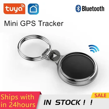 Mini GPS Tracker Locator Tuya Inteligentný Život APP Key Finder Keychain Telefóny Deti Pet Položka Proti Strate Budenia Smart Tag Finder Locator