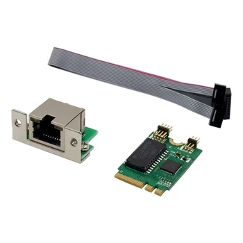 Mini PCIE Sieťová Karta M. 2+E RTL8111F Gigabit Ethernet Karty, Jeden Port RJ45 Ethernet Sieťová Karta