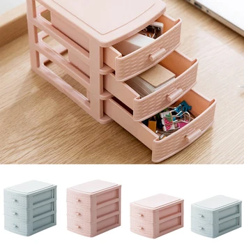 Mini Zásuvka, High-grade Kozmetické Plastový obal, Kozmetické Box, Dokončovacie Box, Multi-funkčné Domácnosti Ploche Úložný Box.