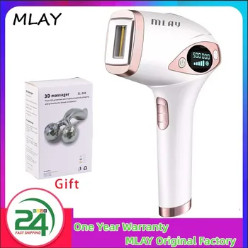 MLAY T4 Laserové Odstránenie Chĺpkov Zariadenie ĽADOVEJ IPL Laser Epilátor Mini Prenosné Telo Facial Hair Remover Stroj Pre Ženy, Mužov Hot