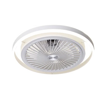 Moderné Stropné ventilátory S LED Svetlom A Kontroly Negatívne ióny Čistenie Fanúšikov Lampy, Svetlá Loft Tichý Dekorácie Pre Spálne 50 cm