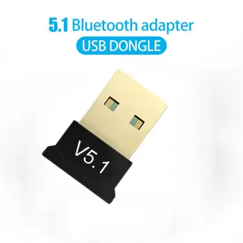 Nové V5.1 Bezdrôtový USB Bluetooth 5.1 Adaptér Bluetooth, Aux Bluetooth Transmitte Hudby Prijímač Adaptador pre PC, Notebook