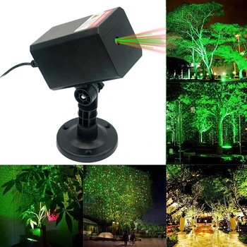 Námestie Laser Trávnik Svetlo LED Krajiny Pozornosti Outdoor IP65 Vodeodolný Záhrada Reflektory Flood Light LED Reflektor