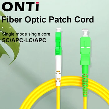 ONTi 0.5-100 m SC/APC-LC/APC Optický Patch Kábel 2.0 mm SingleMode OS2 Optický Kábel SM Simplex Optický Jumper FTTH