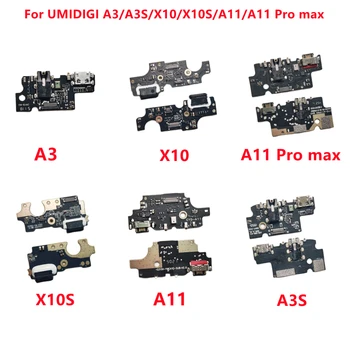 Originálne USB Nabíjanie Nabíjačky, Docking Port Rada Flex Kábel Pre UMIDIGI A3 A3S X10 X10S A11 A11 Pro Max
