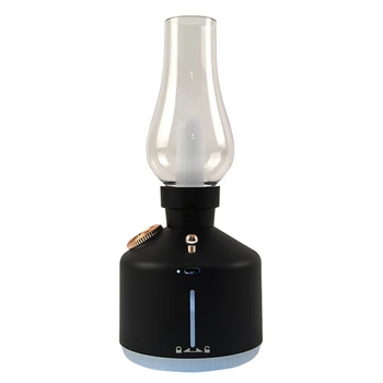 Plameň Zvlhčovač Vzduchu Bezdrôtové Aróma Difuzér, USB Nabíjateľné Esenciálny Olej, Osvetlenie, Cool Hmly Na Darček
