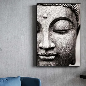 Plátno Maľby Sochy Budhu Stenu Umenie Abstraktné Buddha Plagáty A Vytlačí Budhizmus Stenu Dekoratívne Obrázky Na Home Decor