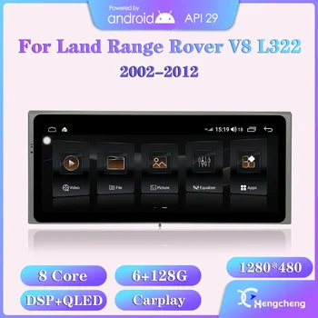 pre 2002-2012 Land Rover Range Rover Auto Inteligentné Multimediálne Video Player Móde V8 L322 Rádio, GPS Navigáciu, Android 10.0