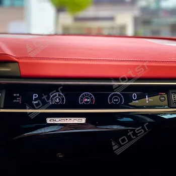 Pre Audi A4 B9 A4L C8 A5 S5 S4 2016-2020 Android Auto Prístrojový Panel Co-pilot Zábava Multimediálne LCD Displej