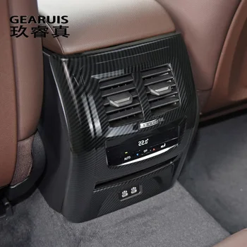 Pre BMW X3 X4 G01 G02 2022 Auto Zadné Klimatizácia Ventilačné Zásuvky Rám, Kryt dekorácie Interiéru panel Auto karbónová Nálepka