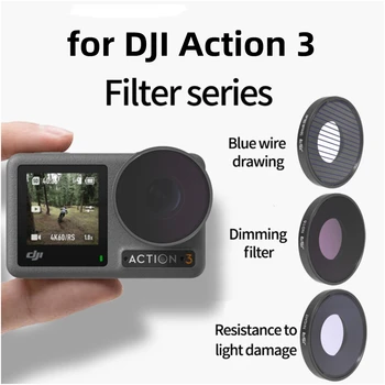 Pre DJI Osmo Akcia 3 CPL Filter/UV/ND Polarizačné Šošovky Filter Pre DJI Akcia 3 Filtre Nastaviť Športové Kamery Príslušenstvo