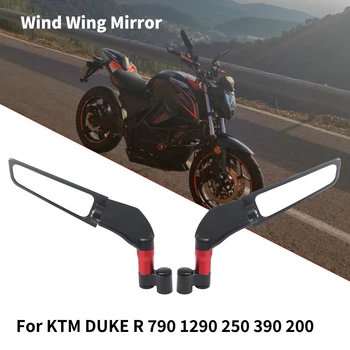 Pre KTM 250 390 200 690 125 990 SUPER DUKE R 790 1290 Univerzálne Motocyklové Zrkadlo Vietor Krídlo bočné Spätné Spätného zrkadla