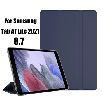 Pre Samsung Galaxy Tab A7 Lite 8.7 palcový Prípade SM-T220/T225 Tri-fold Stojan, Kryt Pre Samsung Galaxy Tab A7 Lite 8.7 2021 Prípade