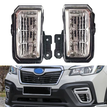 Pre Subaru Forester SK 2019 2020 2021 LED Hmlové Svetlá Svetlomety foglights Foglamp Predný Nárazník Svetlo 84501SJ000 84501SJ010