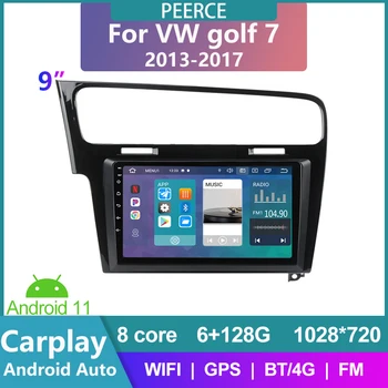 Pre Volkswagen golf 7 roky 2013-2017 auto android rádio Rádio Multimediálny Prehrávač Videa Android Navigačný 11 2 din 6+128 autorádia
