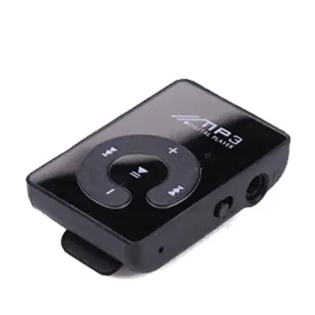 Prenosný Mini Mp3 Klip Kartu, MP3 Prehrávač Hudby Zrkadlo Karty Klip Vysoko Kvalitné Prehrávanie Hudby
