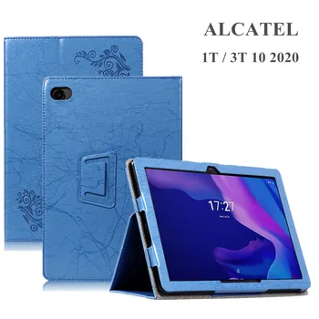 Prípad pre Alcatel 3T 10 2020 Tablet Pc Skladací Stojan Pu Kožené Kryt pre Alcatel 1T 10 Alcatel Tkee Max 10.1 palcový Tablet Prípade