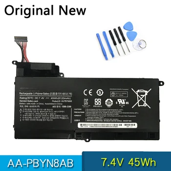 Pôvodné AA-PBYN8AB Notebook Batéria Pre Samsung 530U4B 535U4C NP530U4B NP530U4C NP535U4C NP520U4C NP530U4C-A08RU 7.4 V 45Wh