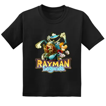 Rayman Legends Dobrodružstvo Tlač Vtipné Deti T tričko Cartoon Deti Oblečenie Letné Batoľa Baby Chlapci, Dievčatá, Krátky Rukáv T-Shirt