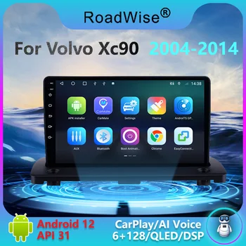 Roadwise 2 din Android autorádia Multimediálne Carplay Pre Volvo XC90 2004- 2010 2011 2012 2013 2014 4G Wifi, GPS, DVD, 2din autoradio