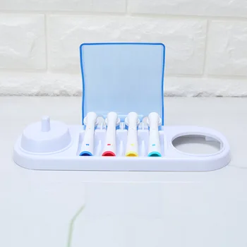 Rotačné Elektrické zubné Kefky, Držiak pre Oral B zubná Kefka Hlavu Prípade Úložný Box Kompatibilný s Oral-b Nabíjačku Base