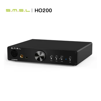SMSL HO200 Najme slúchadlový zosilňovač 16 ohm 6W/32ohm 3W RCA PRE výstup pre Hi-End pre amp vyvážený XLR 4.4 vyvážené 6.35 mm výstup