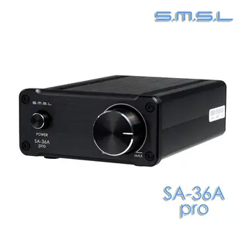 SMSL SA-36A Pro 25W*2 TDA7492PE Digitálny Zosilňovač, Čierna farba+ 12V3.8A Napájací Adaptér