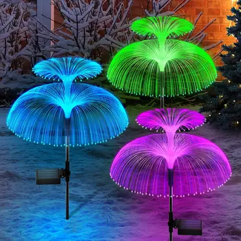 Solárne medúzy lampy záhradné lampy vonkajšie vodotesný led vila záhrada krajiny dekorácie trávnik lampa zem lampa