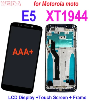 Super AMOLED displej LCD na Motorola moto E5 XT1944 LCD Displej Dotykový Displej Digitalizátorom. s montážou Rámu, Výmena za Moto E5 LCD