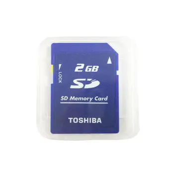 Toshiba 2GB Class2 SD-M02G SD Karty Secure SD Pamäťová Karta pre Digitálne Fotoaparáty a kamery Zámok Memoria SD