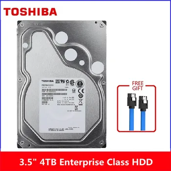 Toshiba 3.5 4TB Enterprise Triedy Pevného Disku 6Gb/s Monitore Počítača Sata 3 Interný pevný disk Pevný Disk 7200RPM 128 M Drevo