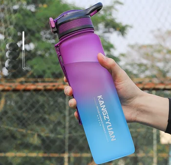 Tritan Fľaše s Vodou Prenosných Telocvičňa športová fľaša Anti-jeseň nepriepustných Veľkú Kapacitu, Fitness Kanvica plastová Fľaša na Pitie BPA Free